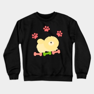 Cute Chow Chow Dog Crewneck Sweatshirt